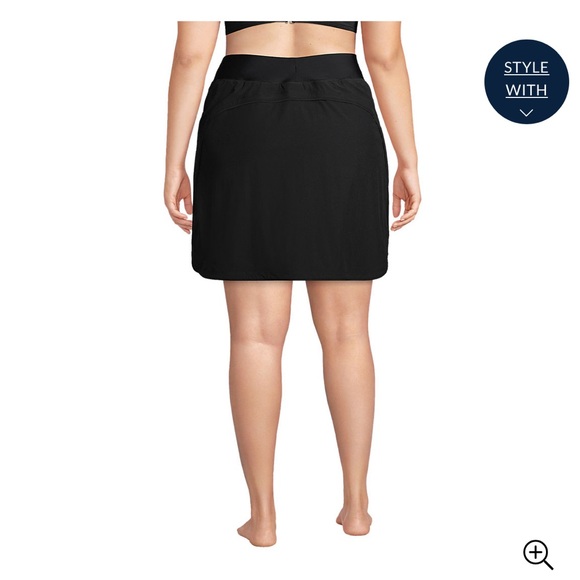 Land’s End women’s plus size quick dry board skort - Picture 6 of 6